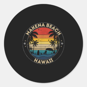 Adesivo Makena Beach Souvenir - Lembrete do Havaí