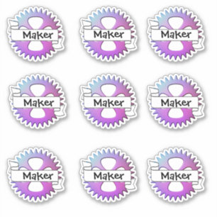 Adesivo Maker Fair Stickers
