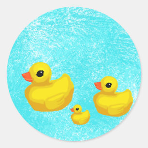 Adesivo Makin um respingo! Selos Ducky de borracha