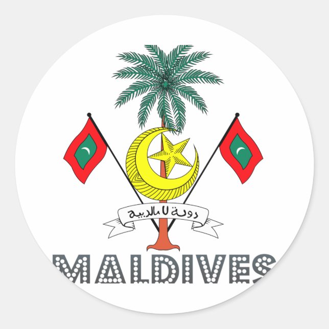 Adesivo Maldivian Emblem (Frente)