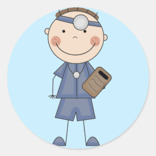 Adesivo Male Doctor T-shirts e presentes