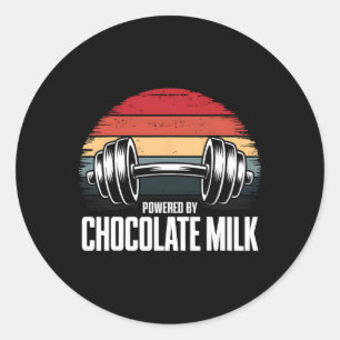 Adesivo Malhação de chocolate Leite de ginástica Formação