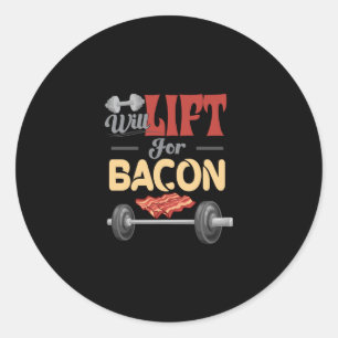 Adesivo Malhação Levantará Para Bacon Bodybuilder, Diversã