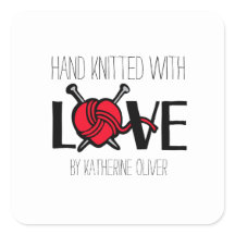 Malhas de tricô de mão