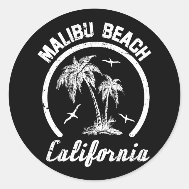 Adesivo Malibu Beach (Frente)