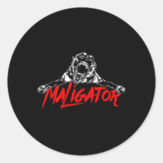 Adesivo Maligator Belga Malinois Hund