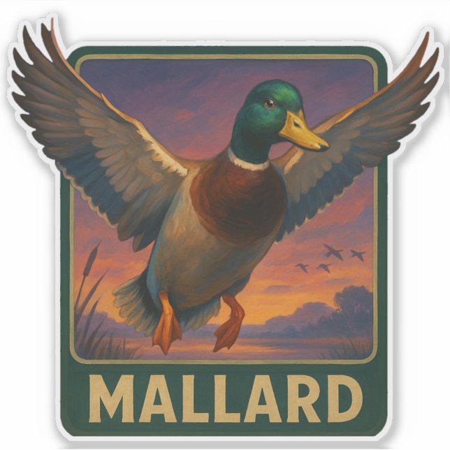 Adesivo Mallard Sticker (Frente)