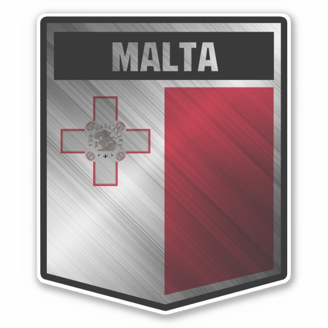 Adesivo Malta (Frente)