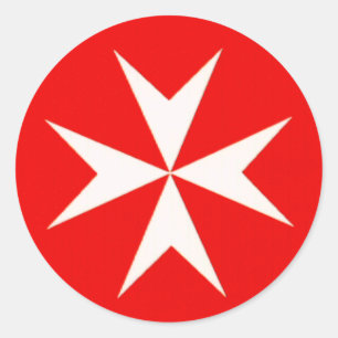 ADESIVO MALTESE CROSS STICKER