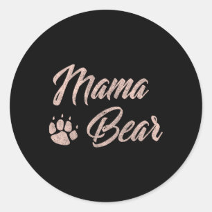 Adesivo Mama Bear Bonito Presente De Dia de as mães Para A
