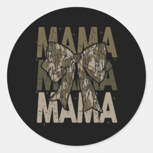 Adesivo Mama Camo Coquette Arco Caça Para Mamãe Mama