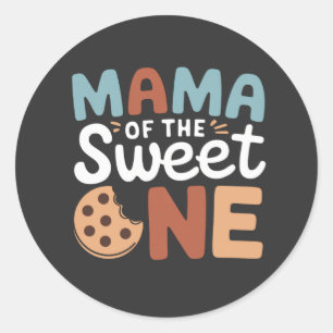 Adesivo Mama Do Doce Biscoitos e Leite dia das mães