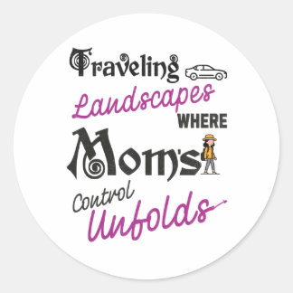 Adesivo Mama em um presente de Dia de as mães de café