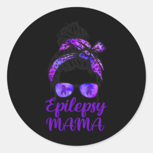Adesivo Mama Epilepsia Coque Desarrumado Bandana de Cabelo
