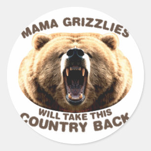 Adesivo Mama Grizzlies