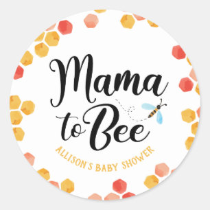 Adesivo Mama para as placas de papel BEE