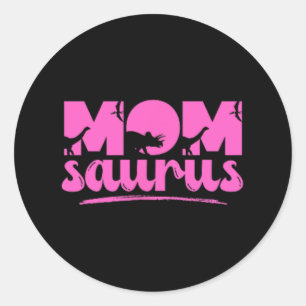 Adesivo Mama Saurus T-rex Dinossaur Mãe Mães Surus