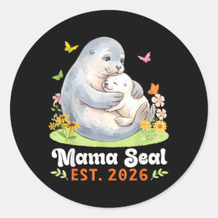 Adesivo Mama Seal Est 2026 Jornada da Maternidade Nova Mãe