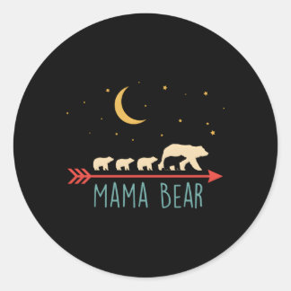 Adesivo Mama Ursa Com 4 Cubos