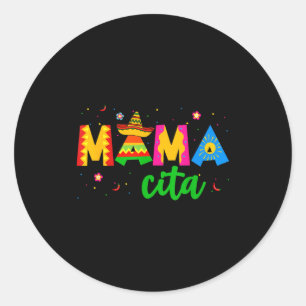 Adesivo Mamacita cinco de maio chapéu mulheres mamãe mãe