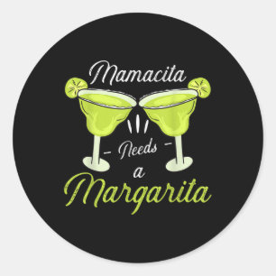 Adesivo Mamacita Precisa De Margarita Funny Cinco De Mayo