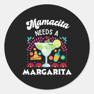 Adesivo Mamacita Precisa De Uma Margarida - Cinco De Maio