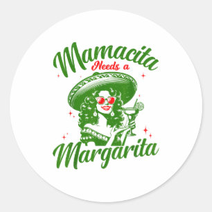 Adesivo Mamacita Precisa De Uma Margarita Cinco De Maio Pi