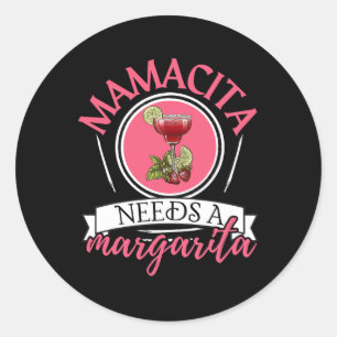 Adesivo Mamacita Precisa De Uma Margarita Cinco De Mayo Te