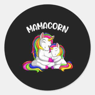 Adesivo Mamacorn Unicorn Mãe Mamãe Dia das Mulheres