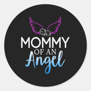 Adesivo Mamãe De Anjo Side Mês De Consciência