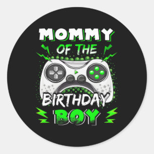 Adesivo Mamãe Do Menino Aniversariante Decorações Video Ga