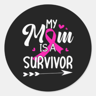 Adesivo Mamãe É Uma Consciência De Cancer De Sobrevivência
