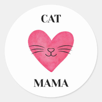 Adesivo Mamãe Gatinha Fofa