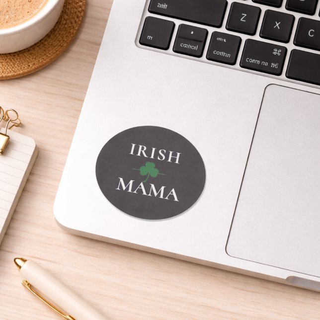 Adesivo Mamãe Irlandesa Shamrock (Criador carregado)