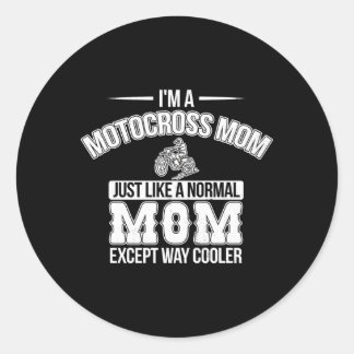 Adesivo Mamãe, Motocross Mãe Dirt Bike Racing Braap Mama