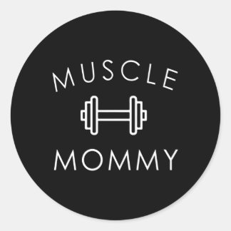 Adesivo Mamãe Muscular