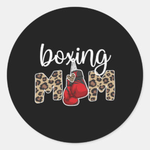 Adesivo Mamãe Orgulhosa Boxando Mãe Boxando Mãe Mãe
