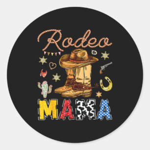 Adesivo Mamãe Rodeio Aniversário Western Família Correspon