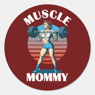 Adesivo Mamães Musculares - Fêmea