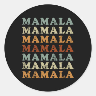 Adesivo Mamala Kamala Harris &#';24 Democrata