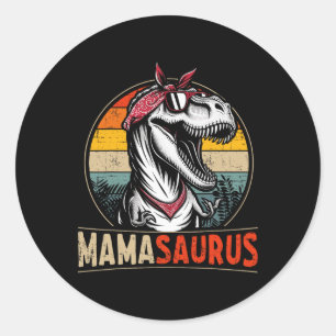 Adesivo Mamasaurus Dinossauro Mãe Para Dia das Mães Natal 