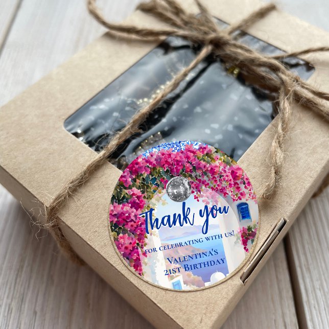 Adesivo Mamma Mia Grego Disco Dançando Festa de aniversári (Criador carregado)