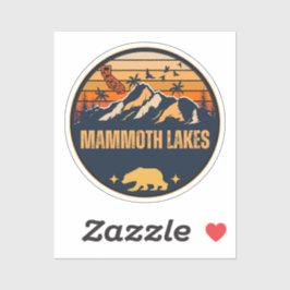 Adesivo Mammoth Lakes, Califórnia