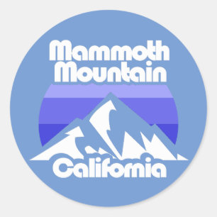 Adesivo Mammoth Mountain California