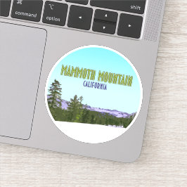 Adesivo Mammoth Mountain Resort California Vintage