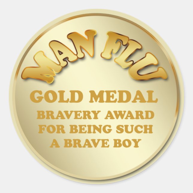 Adesivo Man Flu (Frente)