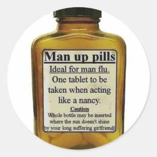 Adesivo Man Up Pills