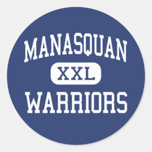 Adesivo Manasquan - guerreiros - alto - Manasquan