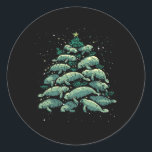Adesivo Manatear Árvore Natal Manatee Xmas Boys &amp; Wom<br><div class="desc">Manatee Manatee Xmas Boys & Women</div>