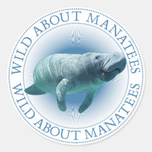 Adesivo Manatee Stickers
